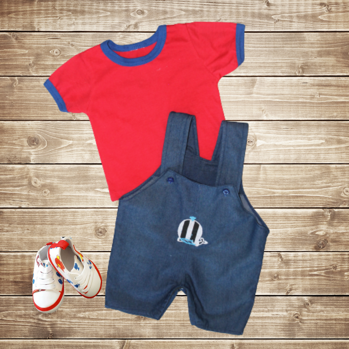 Baby Boys Dungarees Set - Image 3