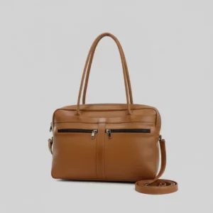 Slim Hide Leather Laptop Sleeve with Handle
