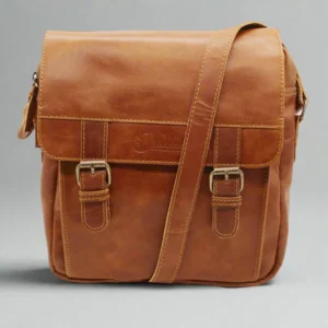 Jessie Messenger Leather Bag