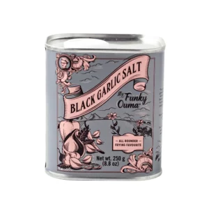Black Garlic Salt Tin