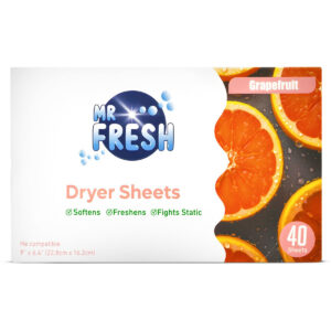Dryer Sheets - Grapefruit (40 sheets)