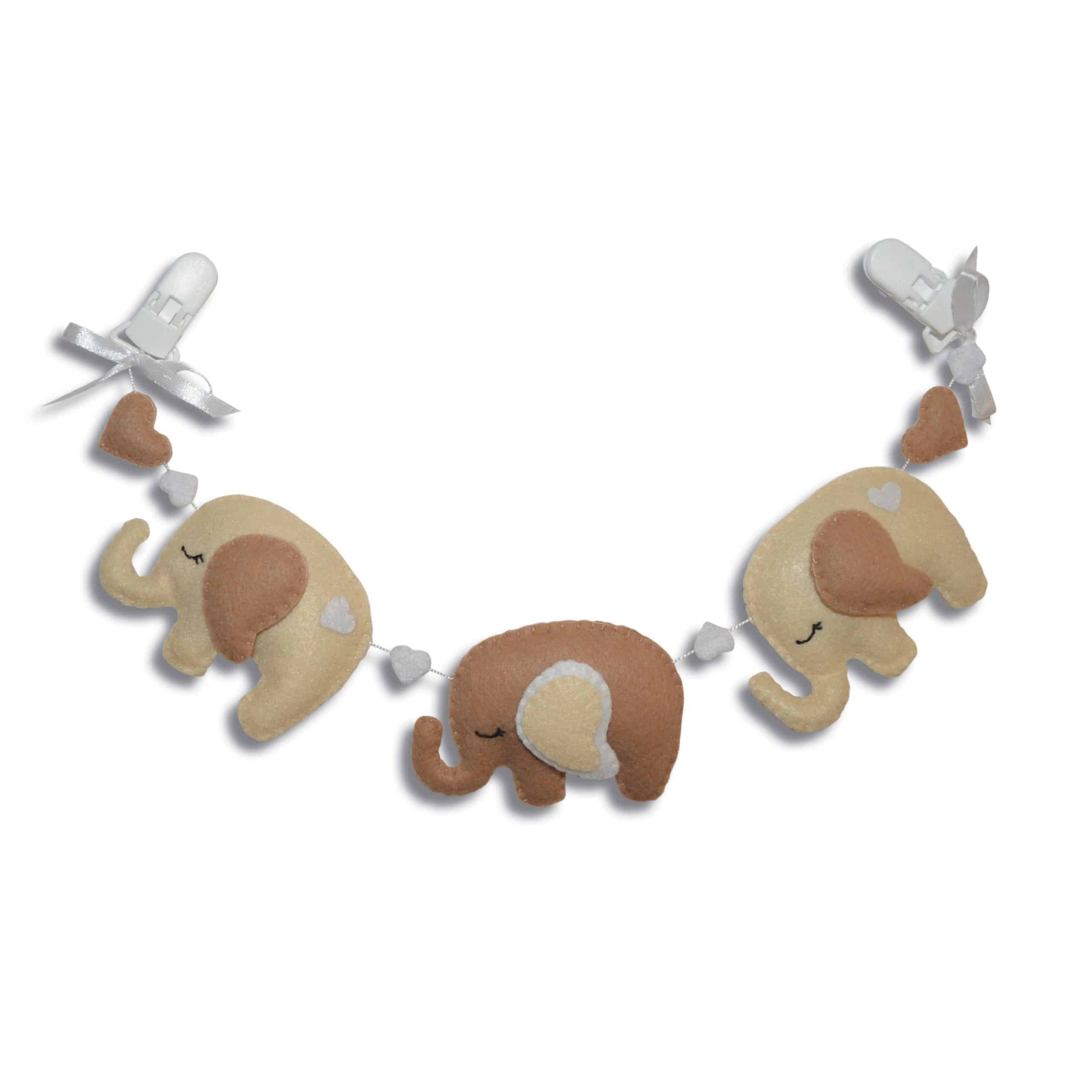 Stroller Mobile - Elephants