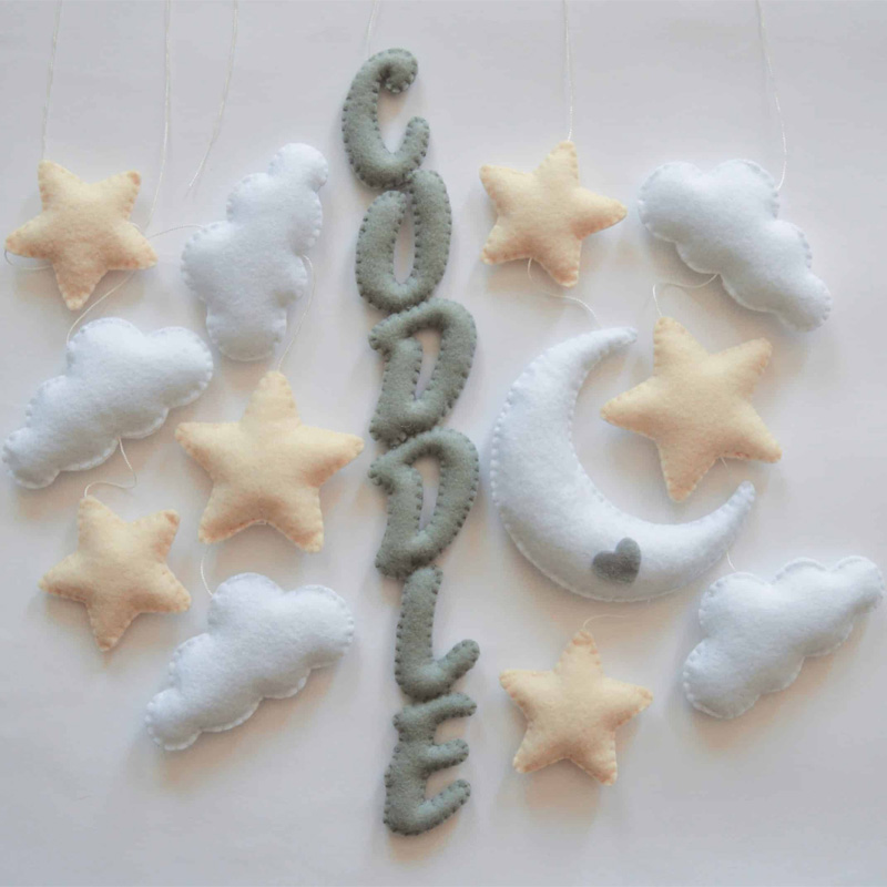 Cot Mobile - Night Sky Cuddle - Image 2