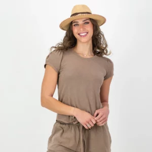 Puff Sleeve Cotton T-Shirt