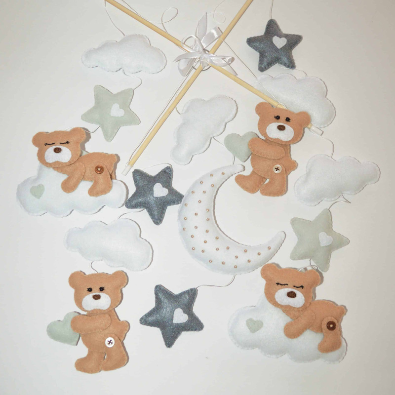 Cot Mobile - Teddies - Image 2