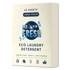 Eco Laundry Detergent Sheets - Linen Fresh (40 sheets)