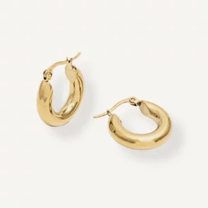 Surge Gold Hoop