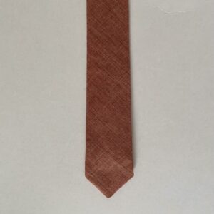 Burnt Orange Tie 5-5.5cm