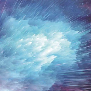 Galaxy of Explosions Full Desk XL Coverage Gaming & Office Mouse Pad