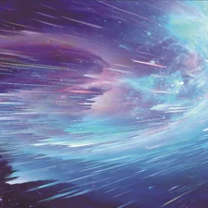 Spaced Whirlwinds Full Desk XL Coverage Gaming & Office Mouse Pad