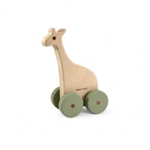 Giraffe Wheely - Wooden Toy