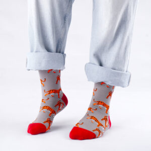 Big Cat Cotton Socks