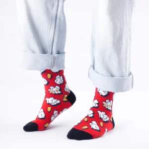 Popcorn Cotton Socks